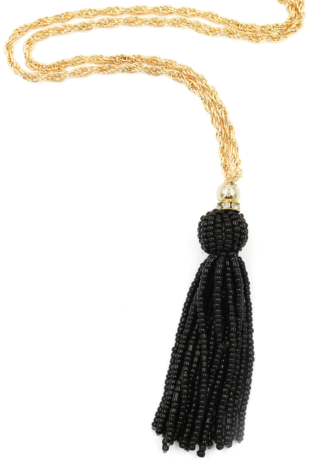 Seed Bead Tassel Long Necklace Necklaces 8257