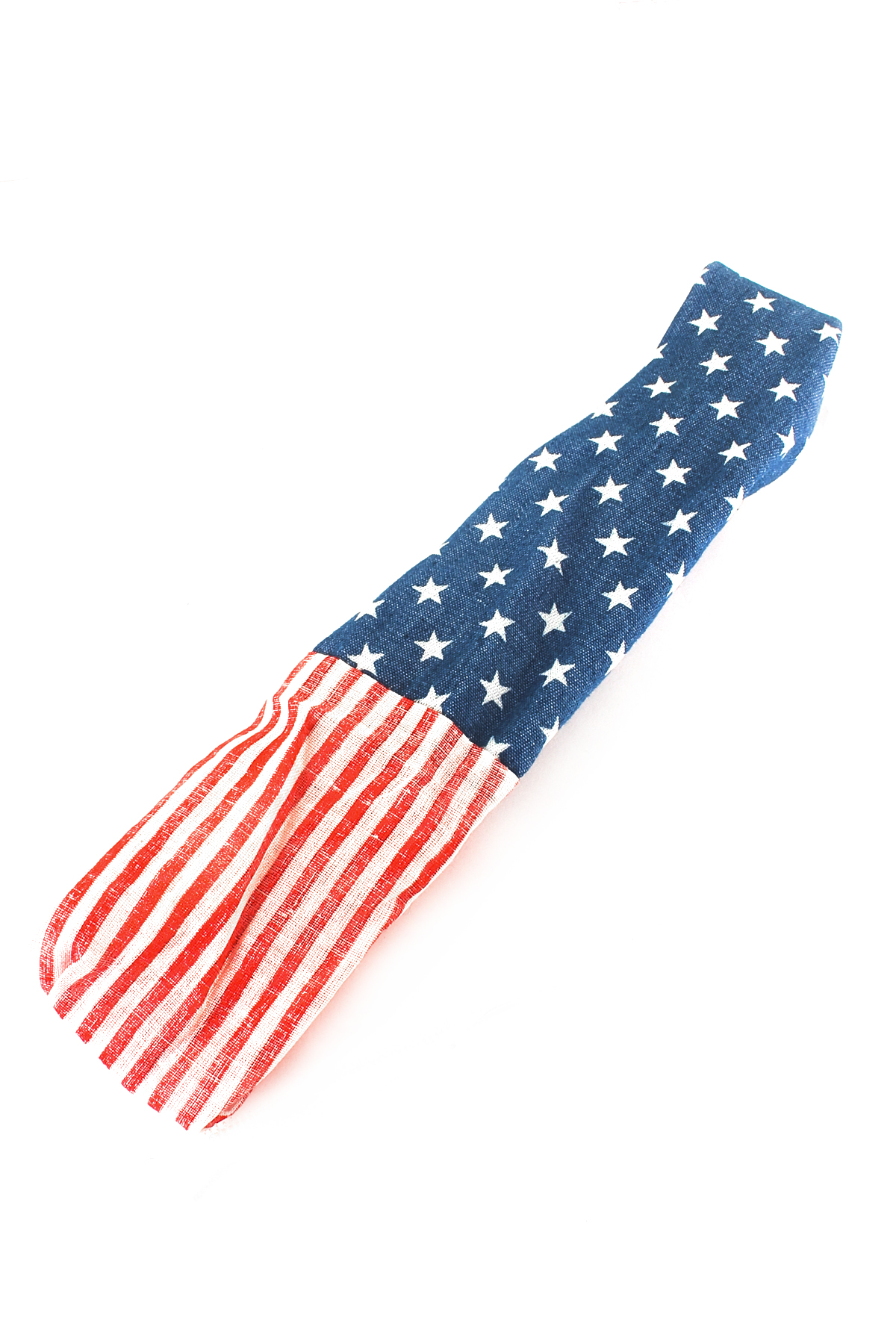 Woven American Flag with Lace Headband - Hair Accessories