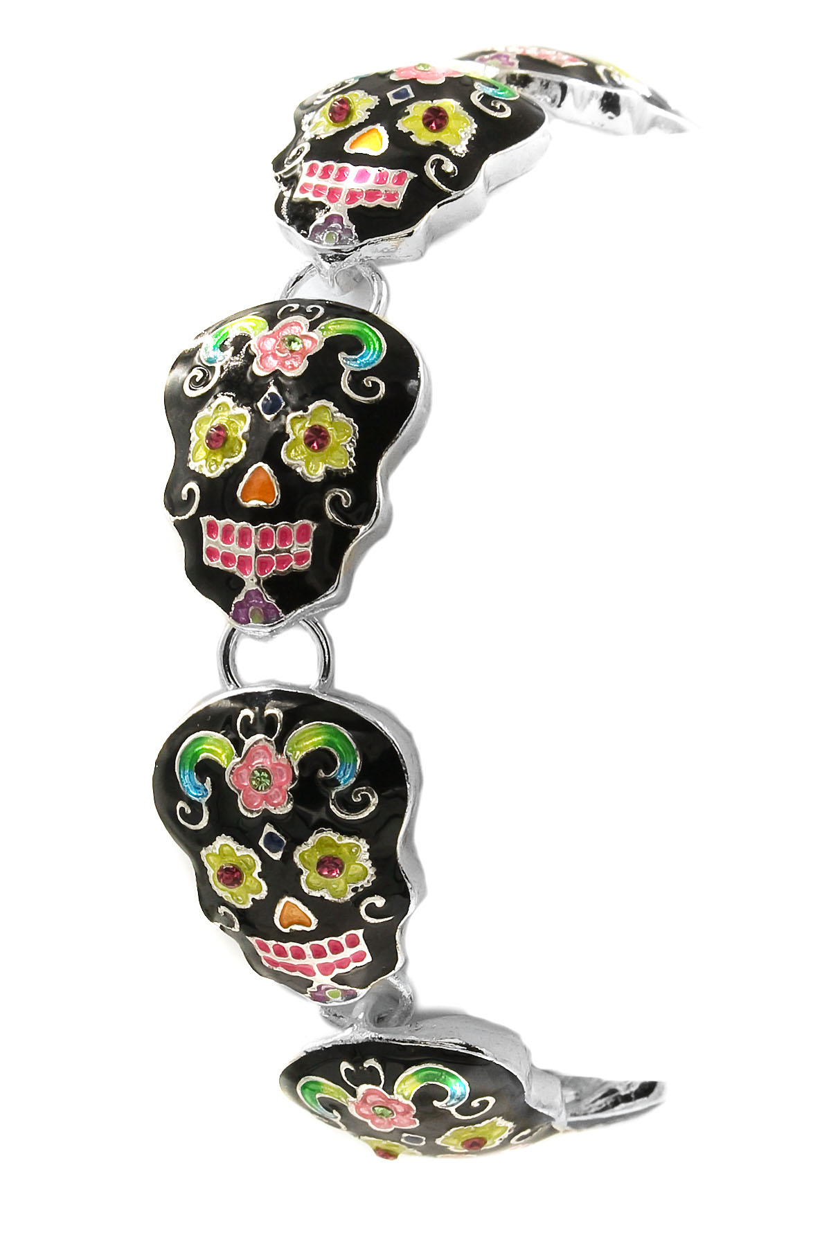 sugar skull bracelet