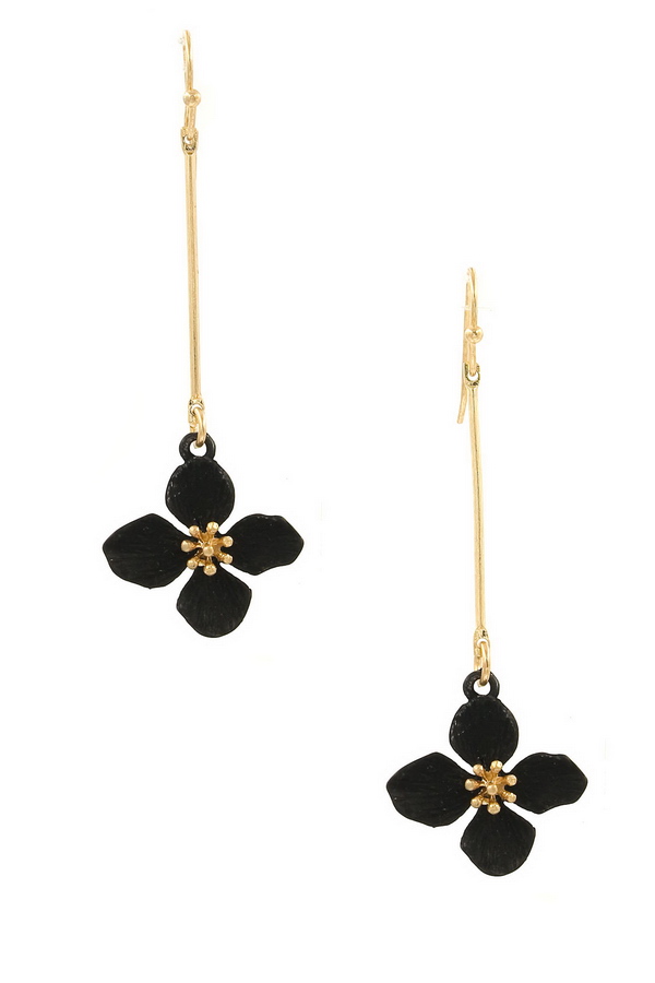 Flower Drop Earrings