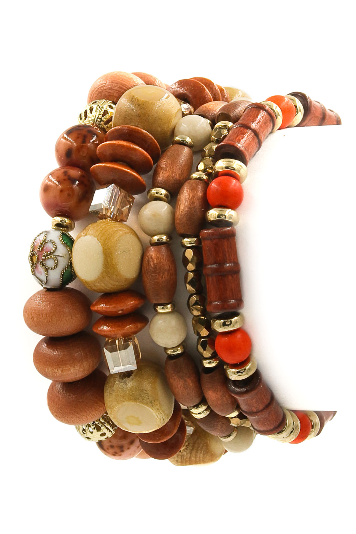 Handmade Assorted Bead Bracelet Set Bracelets