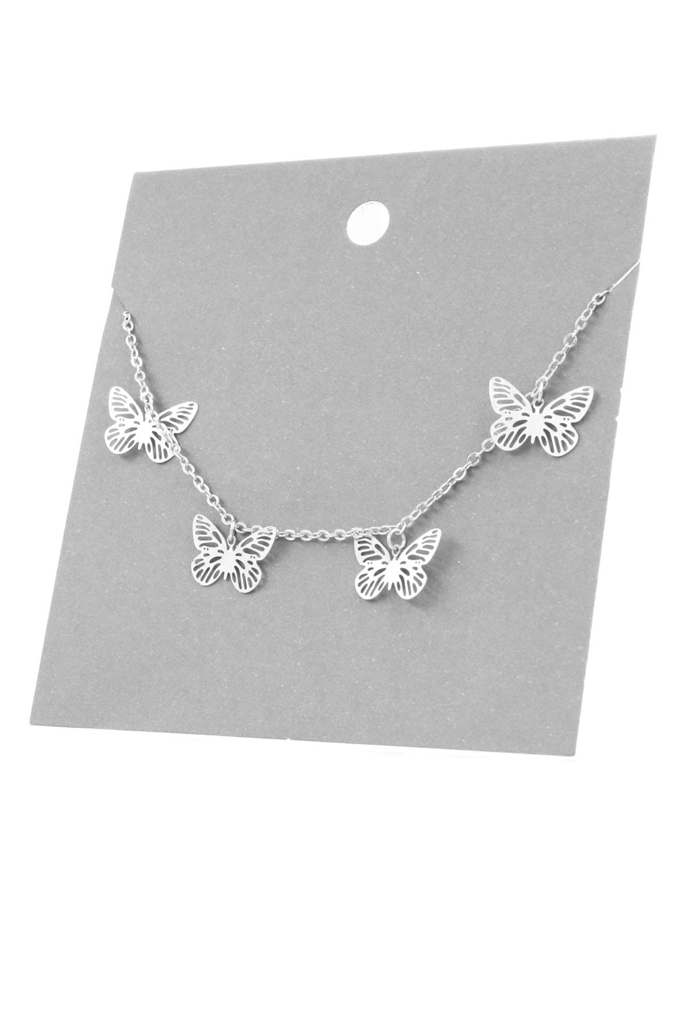 Download Butterfly Charm Necklace - Delicate