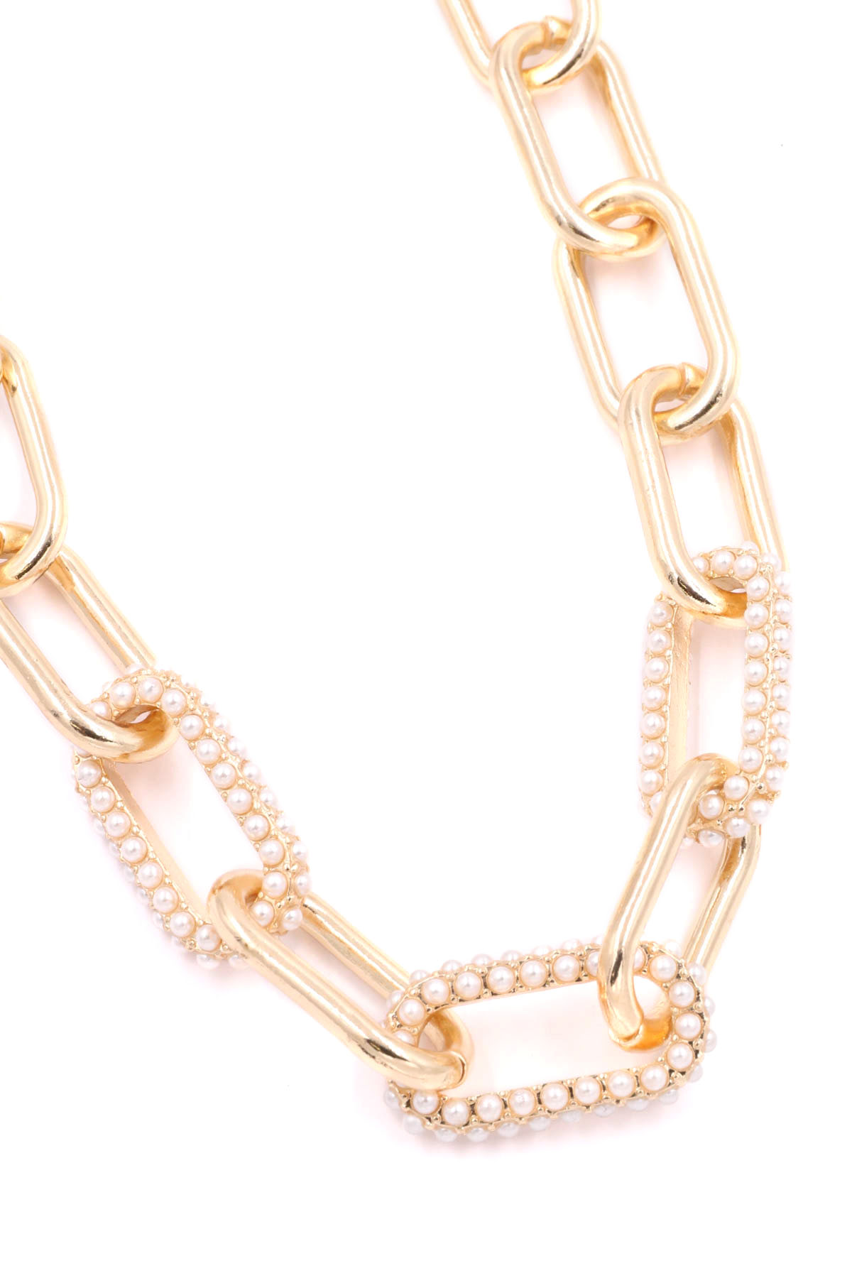 Pearl Chain Necklace Set Necklaces