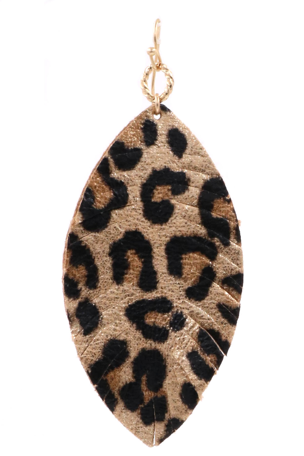 Leopard Leaf Earrings