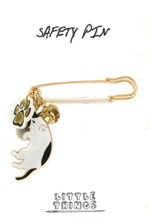 Feline safety pin