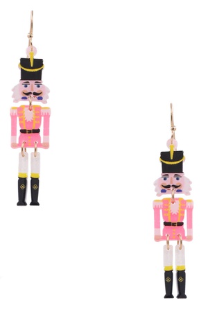 Nutcracker Holiday Christmas Earrings