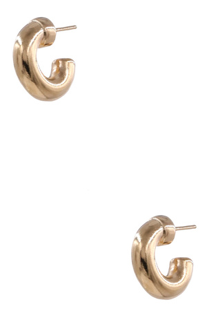 18K Gold Filled Hoop Earrings