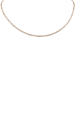 18K Gold Filled Figaro Chain Necklace