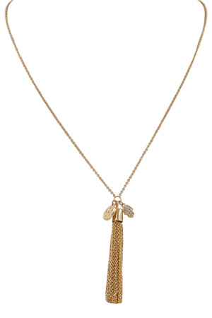 Brass Gold Plated Cubic Zirconia Hamsa  Necklace