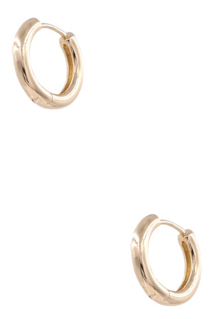 Metal  Open Hoop Earrings