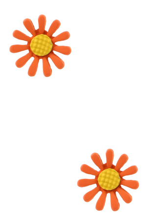 Matte Sunflower Post Earrings