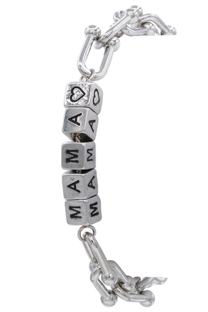 Metal Mama Cube Bracelet